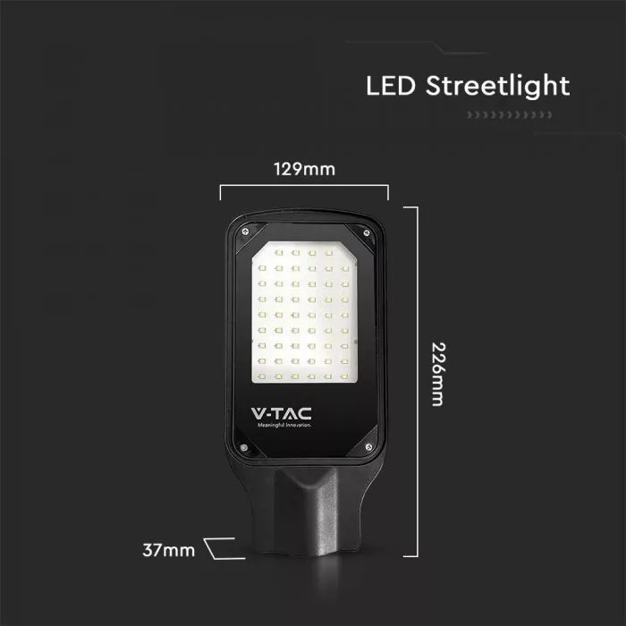 V-TAC LED utcai lámpa 30W 2510lm 4000K - 10206 - Image 3