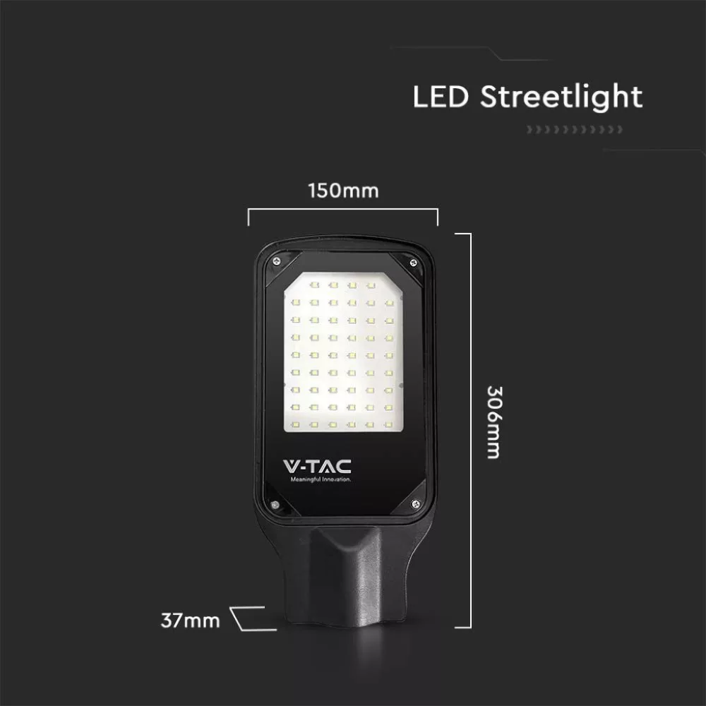 V-TAC LED utcai lámpa 50W 4270lm 4000K - 10208 - Image 3