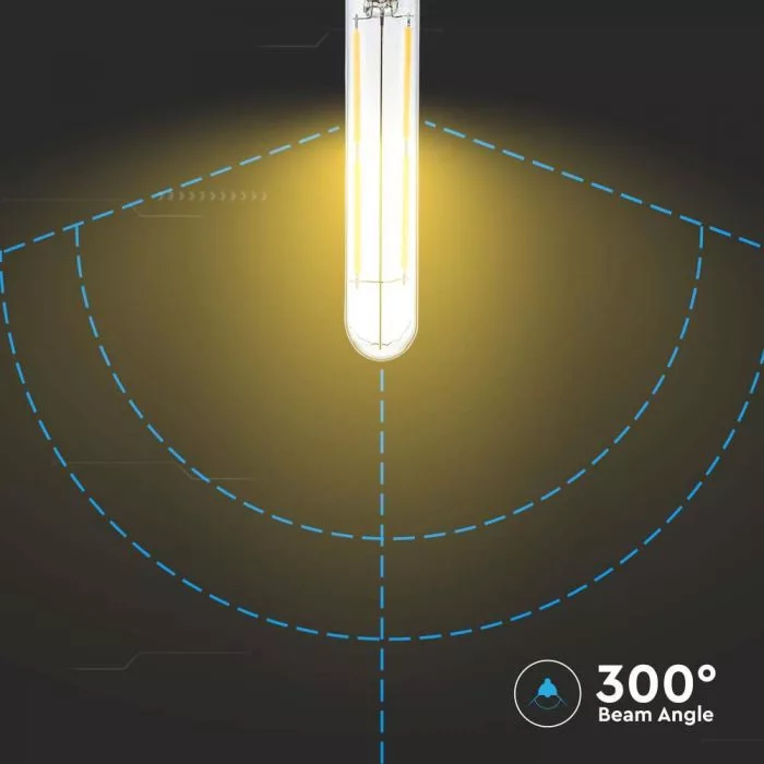 V-TAC LED henger filament COG E14 T20 4W 400lm 3000K - 212701 - Image 4