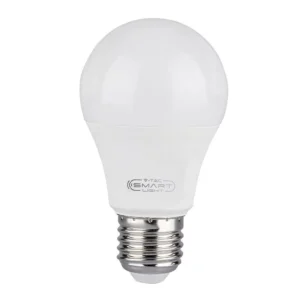 V-TAC Wi-Fi Smart LED E27 A60 11W 1055lm 200o RGB + 3000K-4000K-6500K (CCT) gömb - 212752