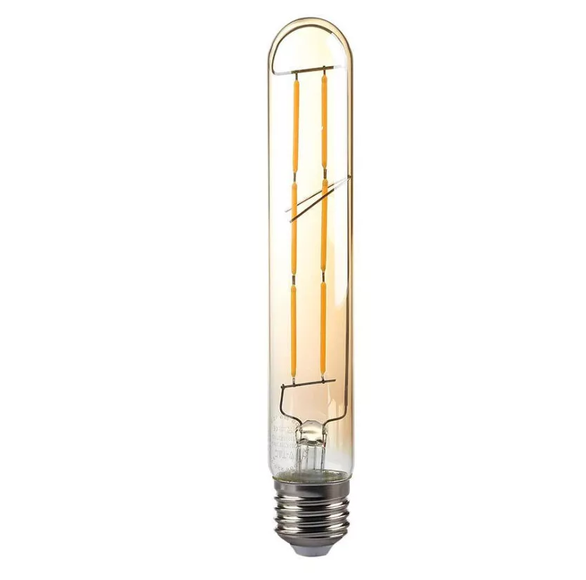 V-TAC LED henger borostyán filament COG E27 T30 6W 600lm 2200K - 217143