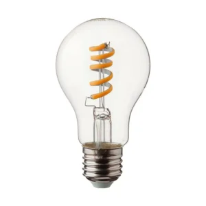 V-TAC LED spirál filament COG E27 A60 4W 300lm 3000K gömb - 217336