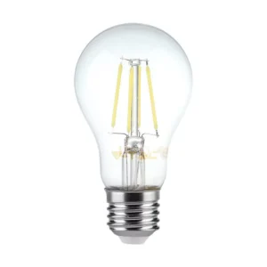 V-TAC LED borostyán filament COG E27 A60 12W 1350lm 2200K gömb - 217457