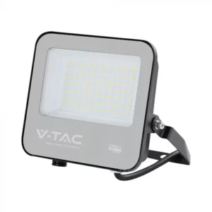 V-TAC LED reflektor Slimline 50W 5740lm 3000K fekete házas (CREE LED) - 231996