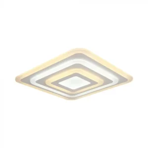 V-TAC dekoratív mennyezeti LED lámpatest 77W 6700lm 3in1 + távirányítóval - 23396