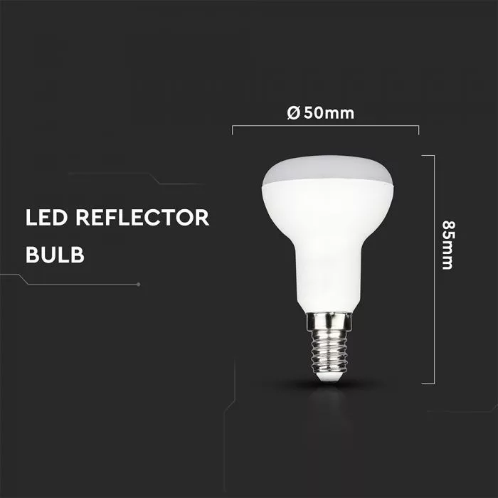 V-TAC LED E14 R50 4,8W 470lm 120o 4000K spot - 23895 - Image 2