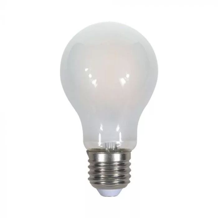 V-TAC LED opál filament COG E27 A67 8W 800lm 2700K gömb - 4483