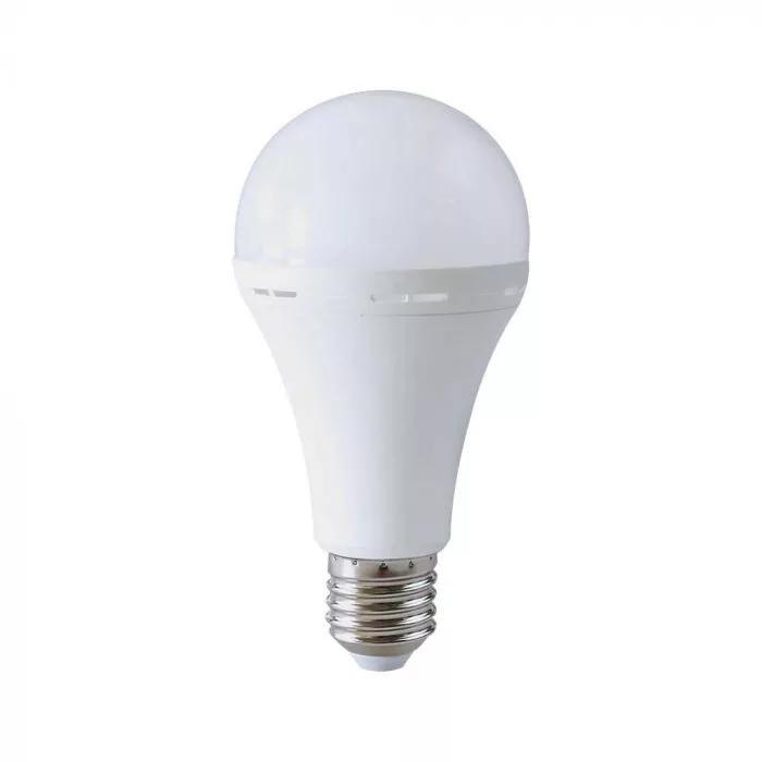 V-TAC LED VÉSZVILÁGÍTÓ FUNKCIÓVAL, KÉSZENLÉTI AKKUMULÁTORRAL E27 A80 12W 960lm 200o 4000K gömb - 7794