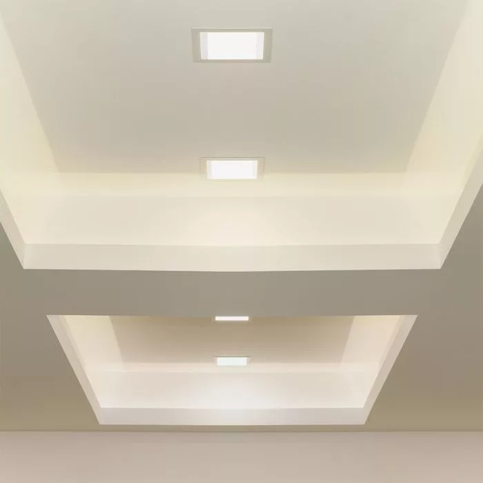 V-TAC süllyesztett négyzet alakú MINI LED panel 6W 630lm CCT (CREE LED) - 104806 - Image 7