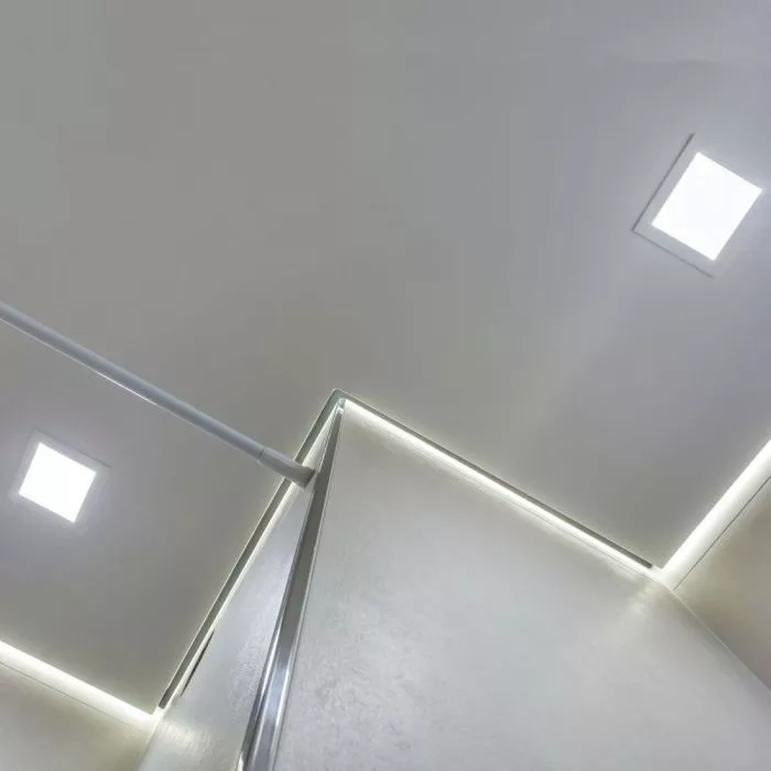 V-TAC süllyesztett négyzet alakú MINI LED panel 24W 2640lm 4000K - 10490 - Image 2
