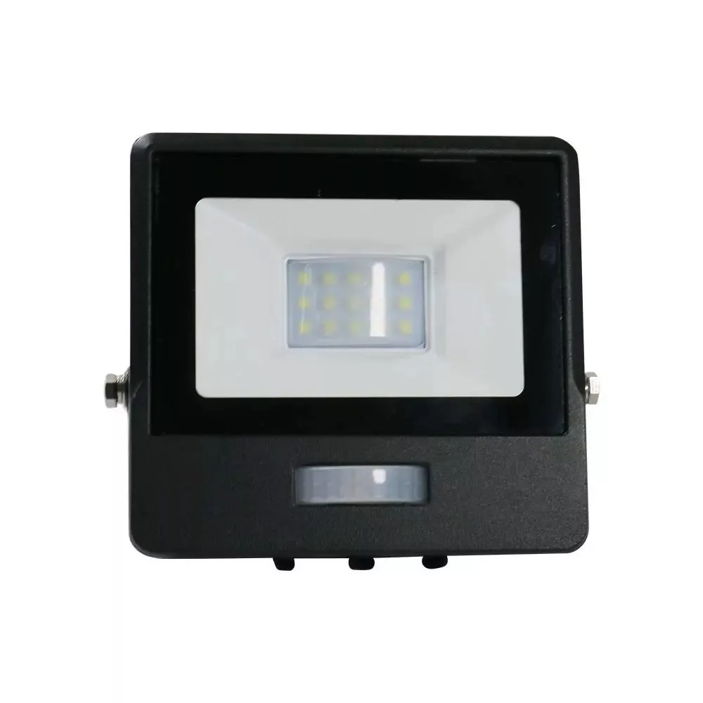 V-TAC LED reflektor Samsung Chip 10W 735lm 3000K, beépített mozgásérzékelővel, fekete házzal - 20256 - Image 6