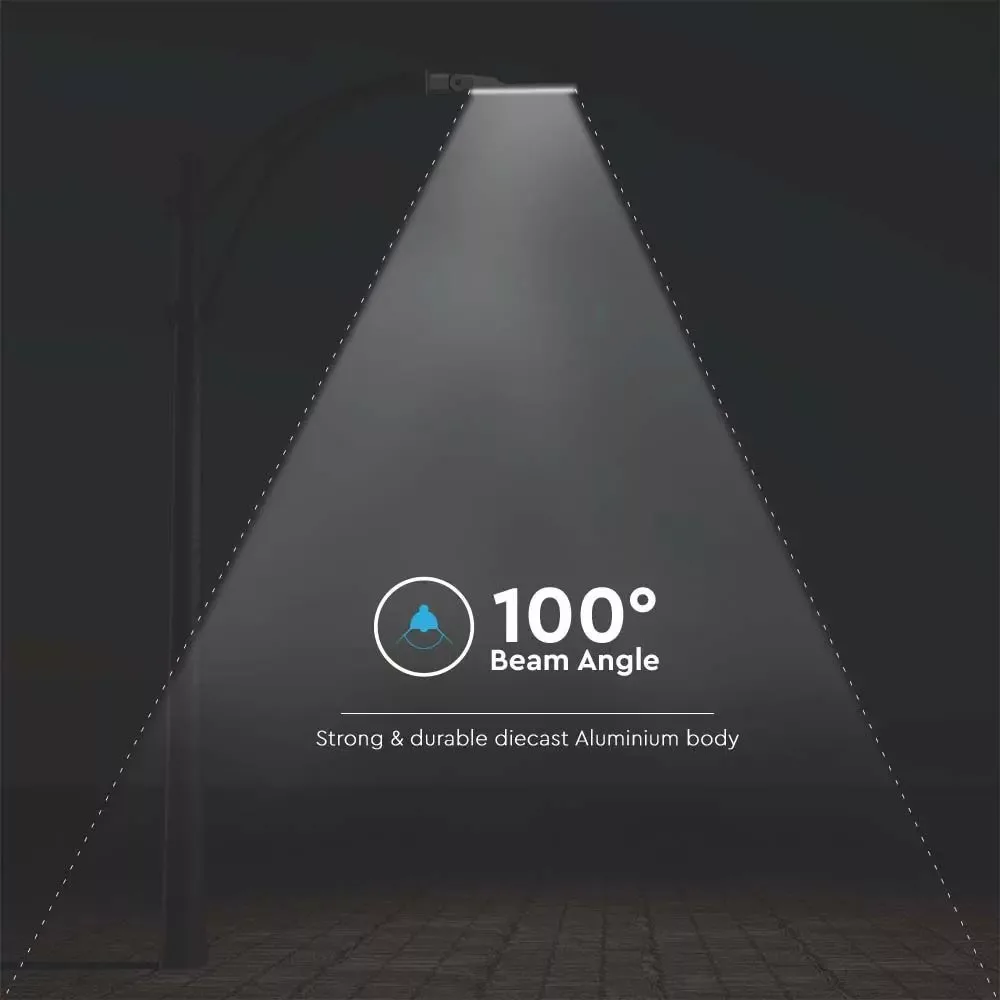 V-TAC LED utcai térvilágító lámpa 30W 3000lm 6500K, ezüst színű - 20423 - Image 14