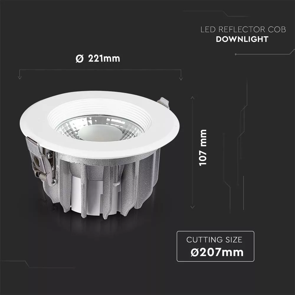 V-TAC Flexibilis fénycső, Slim 23W 2850lm 48V mágneses sínhez, 4500K, 200o, CRI: >80, 2 m hosszú, dimmelhető, fekete színű - 11280 - Image 4