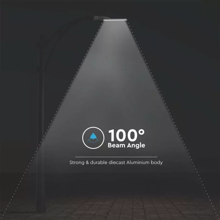 V-TAC LED utcai térvilágító lámpa Samsung Chip 150W 17220lm 6500K, ezüst színű - 2120429 - Image 3