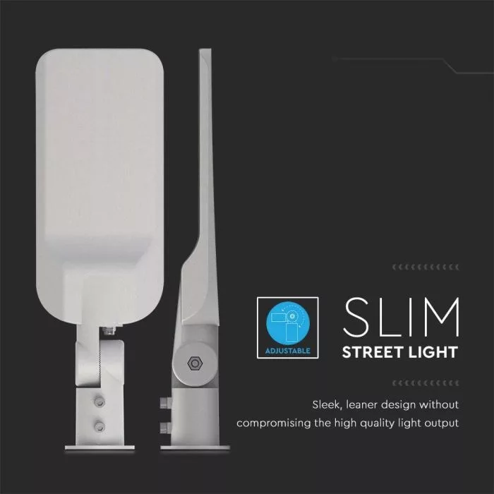 V-TAC LED utcai térvilágító lámpa Samsung Chip 150W 17220lm 6500K, ezüst színű - 2120429 - Image 7