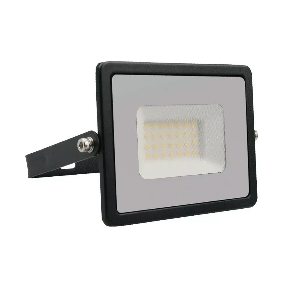 V-TAC LED reflektor 30W 2550lm 110o 6500K "E" széria fekete házas - 215954