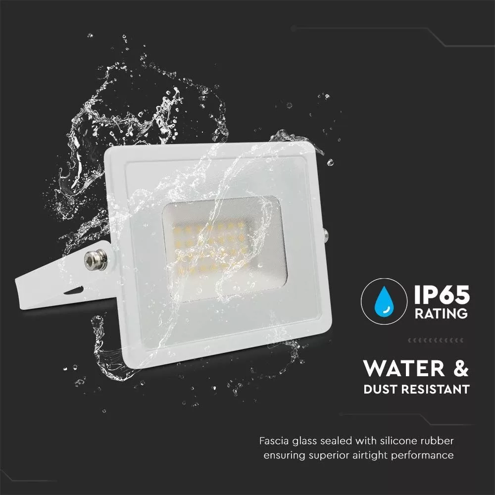 V-TAC LED reflektor 30W 2550lm 110o 4000K "E" széria fehér házas - 215956 - Image 3