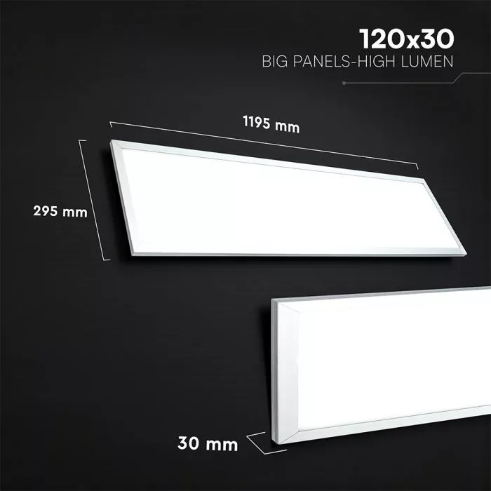 V-TAC falon kívüli és süllyeszthető LED panel 40W 110lm/W (Cree LED) 4400lm 4000K - 21662516 - Image 7
