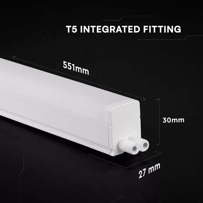 V-TAC LED bútorvilágító kapcsolóval T5 7W 700lm 60cm 3000K (CREE LED) - 216926 - Image 4