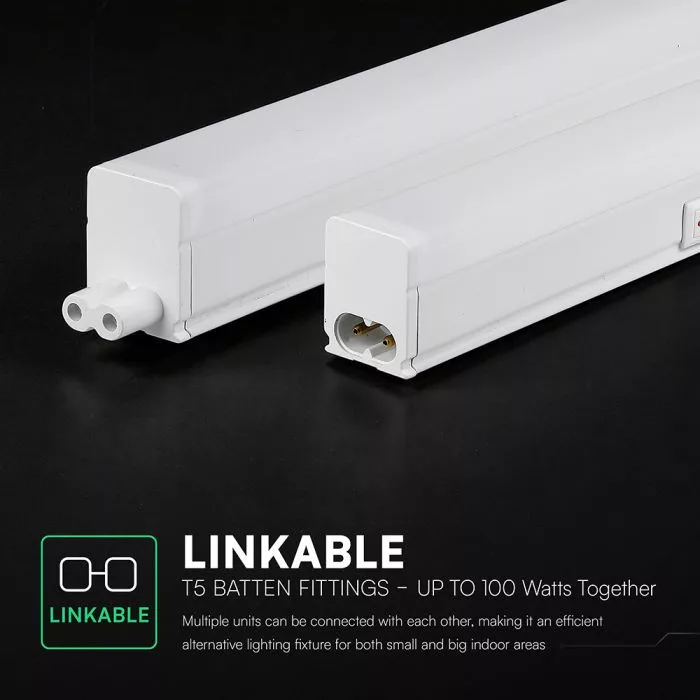 V-TAC LED bútorvilágító kapcsolóval T5 7W 700lm 60cm 3000K (CREE LED) - 216926 - Image 5