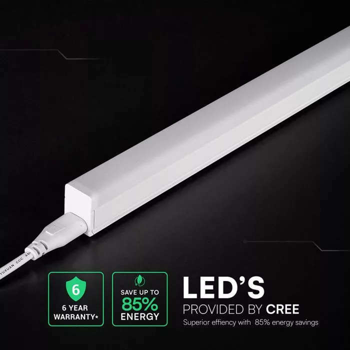 V-TAC LED bútorvilágító kapcsolóval T5 7W 700lm 60cm 3000K (CREE LED) - 216926 - Image 6
