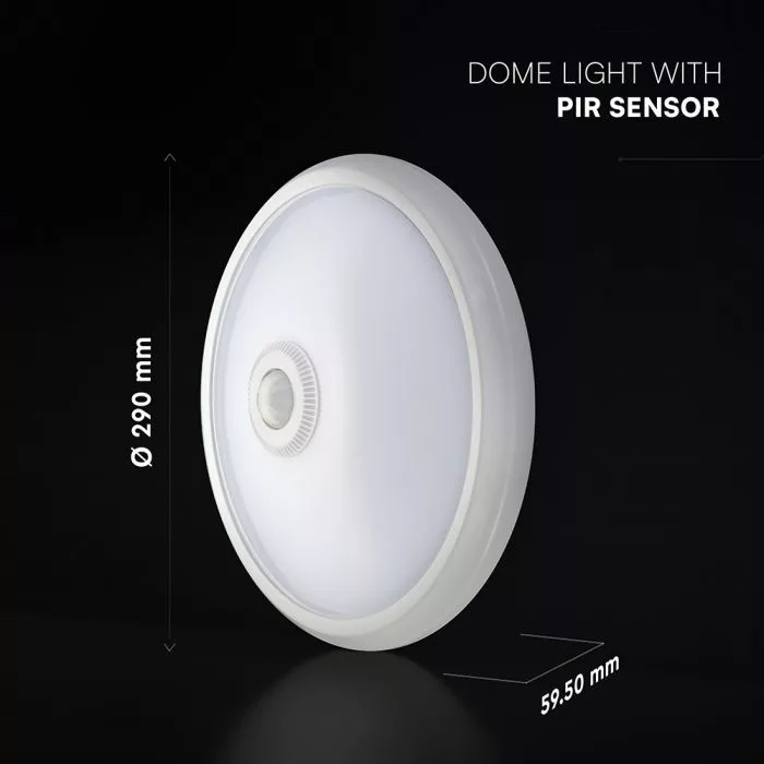 V-TAC LED mozgásérzékelős lámpa 12W (Cree LED) 1000lm 4000K - 218086 - Image 5