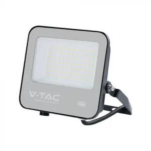 V-TAC LED reflektor Slimline 50W 5740lm 6500K fekete házas (CREE LED) - 232176
