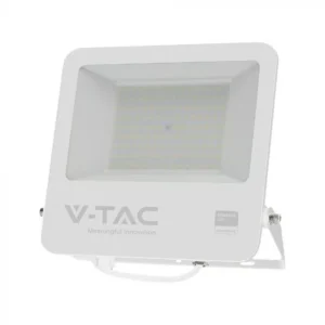 V-TAC LED reflektor Samsung Chip, 100W 8700lm 6500K, fehér házas - 23443