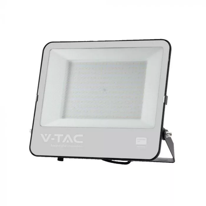 V-TAC LED reflektor 200W 17540lm 115o 6500K (Samsung Chip) 1 m hosszú vezetékkel, szürke matt üveggel - 23444