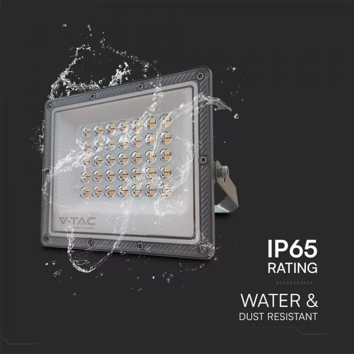 V-TAC napelemes szögletes fejű lámpa, 5,5W 220lm 3,7V 2200mAh, 3000K, 23 cm magas, mozgásérzékelővel, fekete színű - 23398 - Image 2