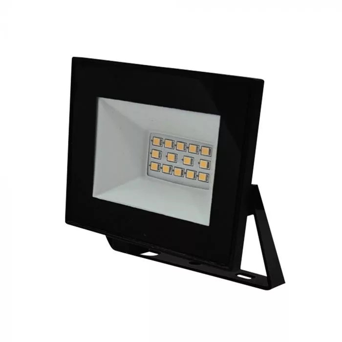 V-TAC LED reflektor 10W 850lm 110o 4000K fekete házas - 23972