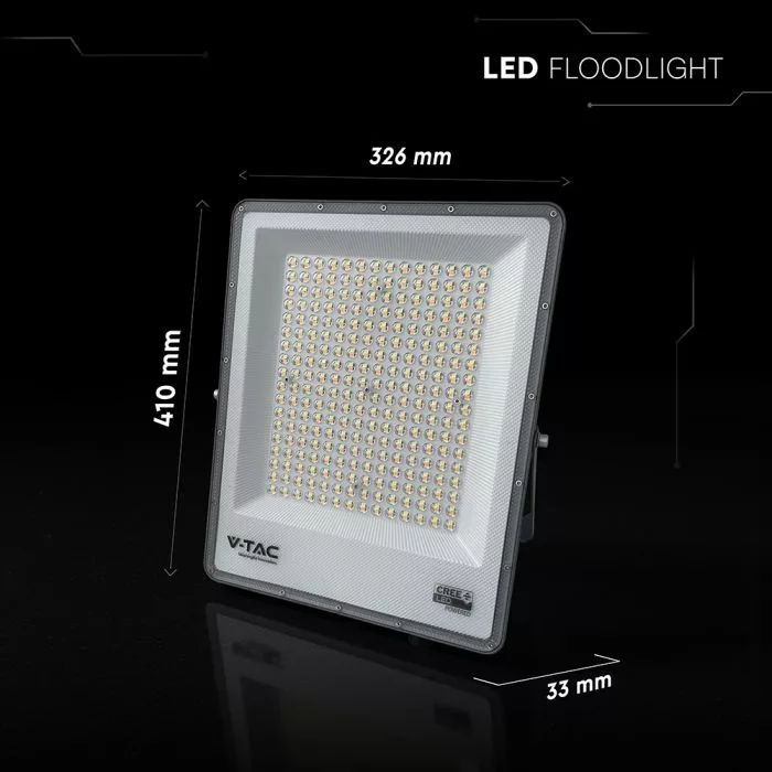 V-TAC LED reflektor 200W 16450lm 3in1 CCT fekete házas (CREE LED) - 240706 - Image 5