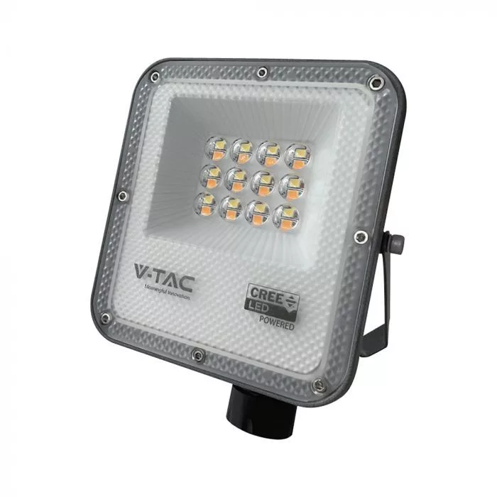 V-TAC LED reflektor 10W 730lm 3in1 CCT fekete házas (CREE LED) - 240726