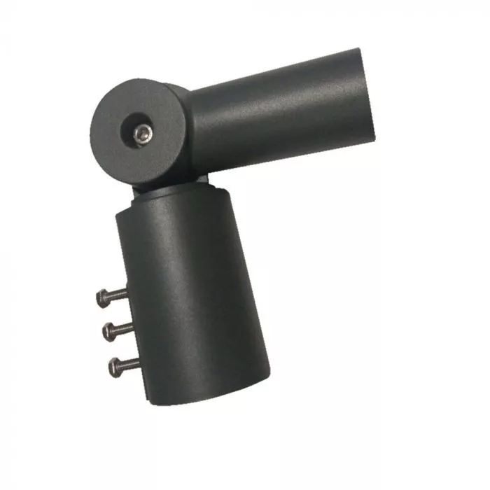 V-TAC Utcai LED lámpatest tartó (adapter) konzol, fekete színű - 3624
