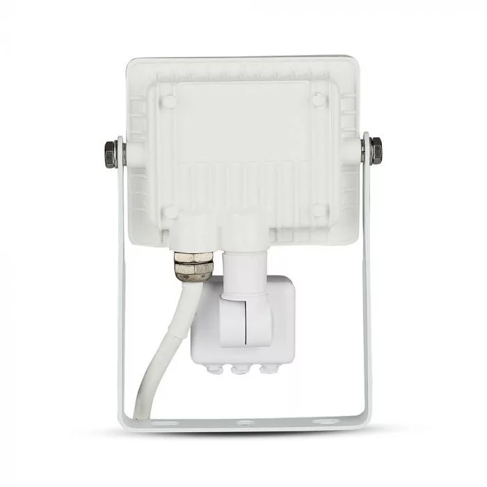 V-TAC LED reflektor Samsung Chip 10W 800lm 4000K, mozgásérzékelővel, fehér házzal - 434 - Image 4