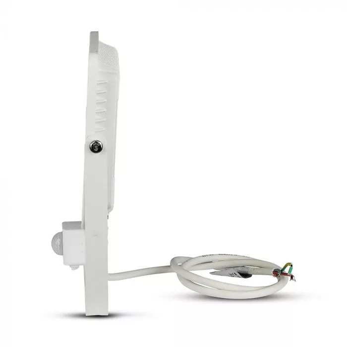V-TAC LED reflektor Samsung Chip 50W 4000lm 3000K, mozgásérzékelővel, fehér házzal - 466 - Image 9