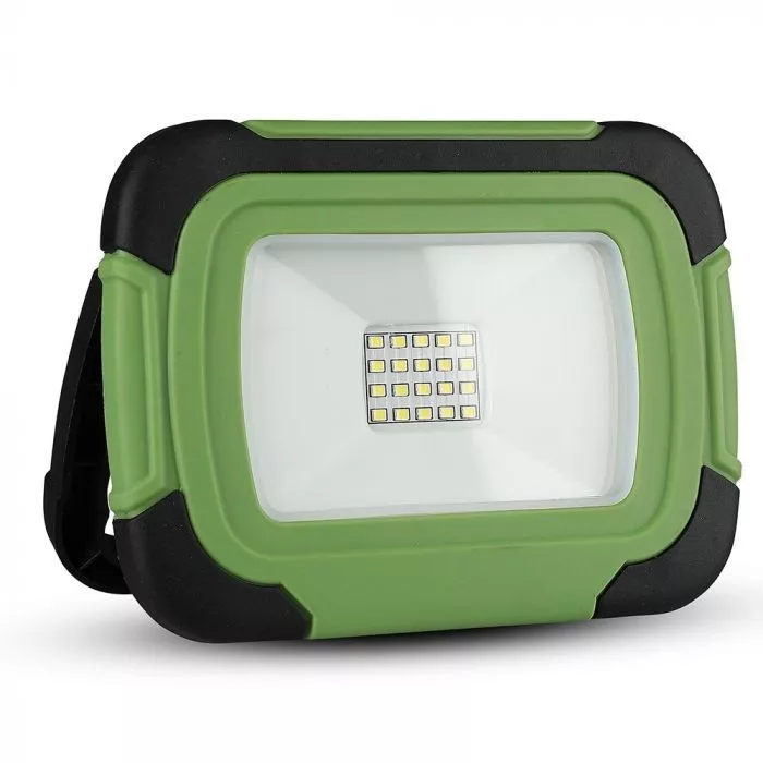 V-TAC LED tölthető reflektor USB aljzattal, SOS funkcióval 10W 700lm 100o 6400K (Samsung Chip) - 502