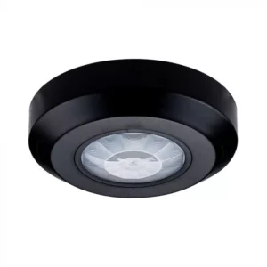 V-TAC mennyezeti infravörös mozgásérzékelő 360o, Max. 200W 240V (LED), IP20 fekete - 6607
