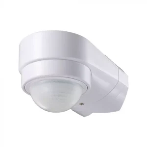 V-TAC sarok kialakítású infravörös mozgásérzékelő 240o, Max. 600W 240V (LED), IP65 fehér - 6613