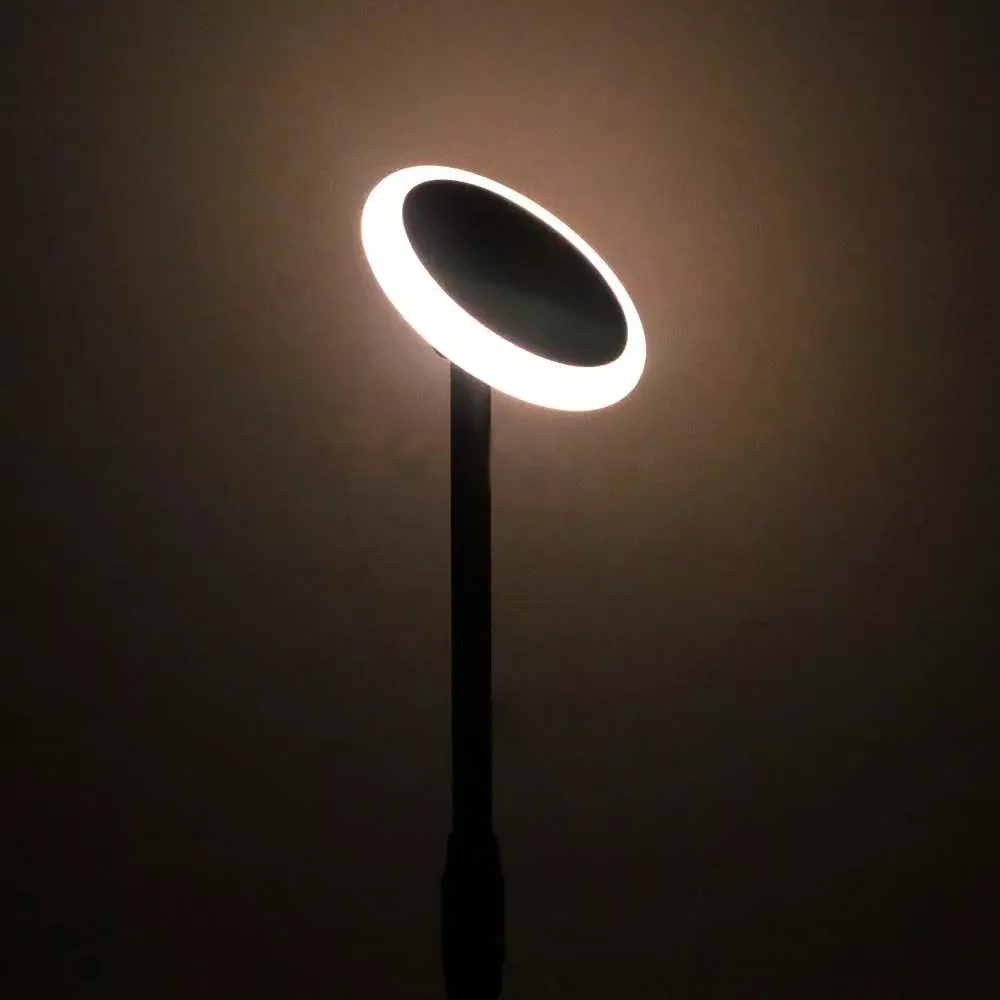 V-TAC napelemes kerti lámpa állítható magassággal, 129 cm, 8W 500lm 7,4V 2000mAh, 4000K, fekete színű - 6669 - Image 9