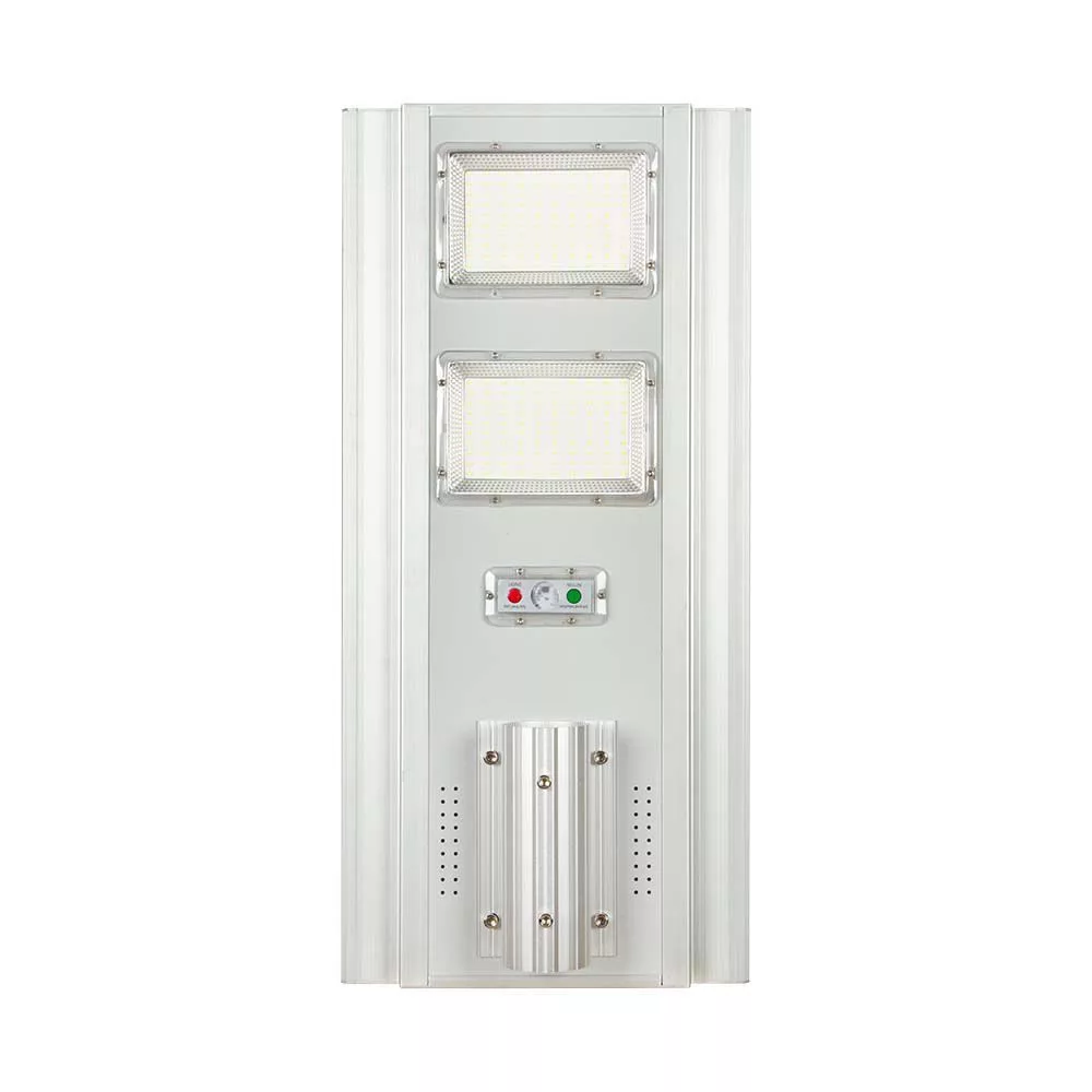 V-TAC Utcai napelemes lámpa 33W 2300lm 3,2V 30000mAh, 6500K, világos szürke - 6756