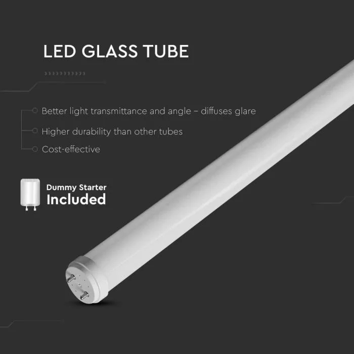 V-TAC LED fénycső 9W 850lm T8 G13 60cm 160o 4000K - 7797 - Image 3