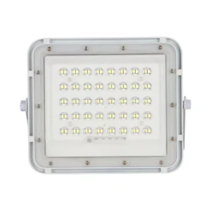 V-TAC Napelemes LED reflektor 15W 1200lm 3,2V 12000mAh 4000K, 3m vezetékkel, cserélhető akkumulátorral, távirányítóval, fehér - 7844