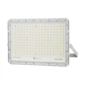 V-TAC Napelemes LED reflektor 30W 2600lm 3,2V 20000mAh 6500K, 3m vezetékkel, cserélhető akkumulátorral, távirányítóval, fehér - 7847
