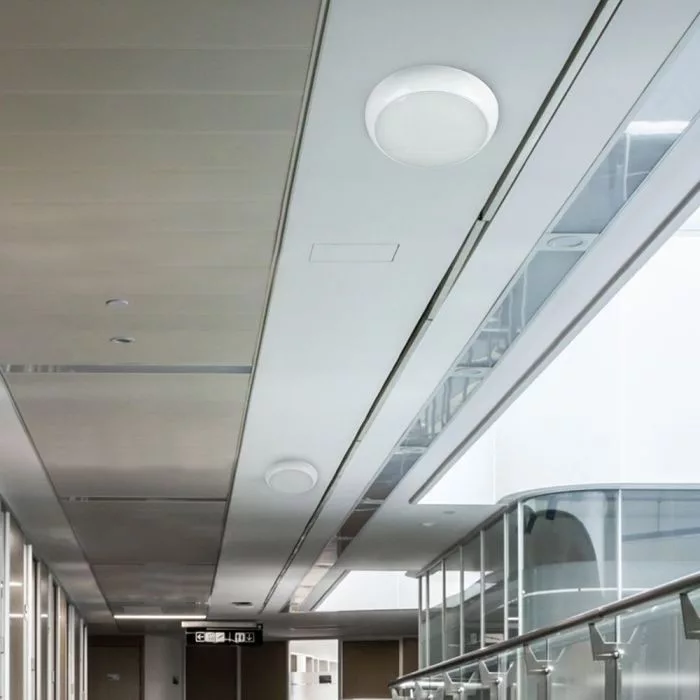 V-TAC LED mennyezeti lámpa (Cree LED) 8W-16W-20W 3in1 3000K-4000K-6500K IP65 mikrohullám érzékelő + vészvilágító funkció - 812-24-6 - Image 7