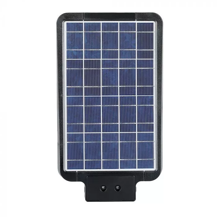 V-TAC Utcai napelemes lámpa 15W 1600lm 7,4V 5400mAh 4000K, oszlopra szerelhető, PIR szenzorral, fekete - 8549 - Image 6