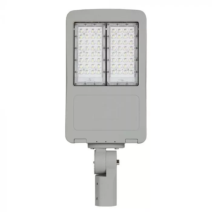 V-TAC LED utcai térvilágító lámpa Samsung Chip 100W 14000lm 5700K, szürke színű - 954